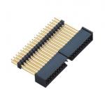 1.27x1.27mm Pitch Box Header Connector Taas 4.9mm
